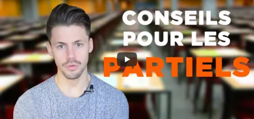 quelques conseils pour les partiels